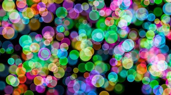 Abstract Light Bokeh Background Vector Illustration Funny Happy Holiday Rainbow — стоковое фото