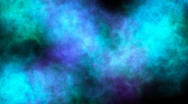 Deep Space Colorful Abstract Image Illustration Cosmic — Stockfoto