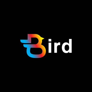 Kuş tüneği Harf Logosu Tasarımı