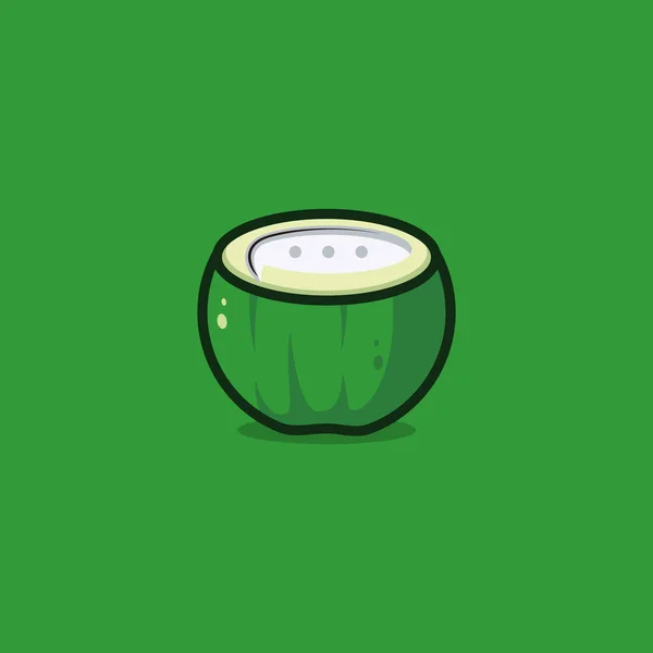 Coconut Talk Chat Application Logo向量示例 — 图库矢量图片