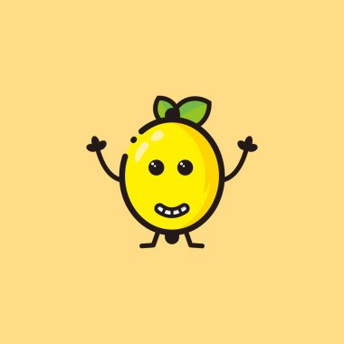 Şirin Limon Maskot Logosu Tasarımı