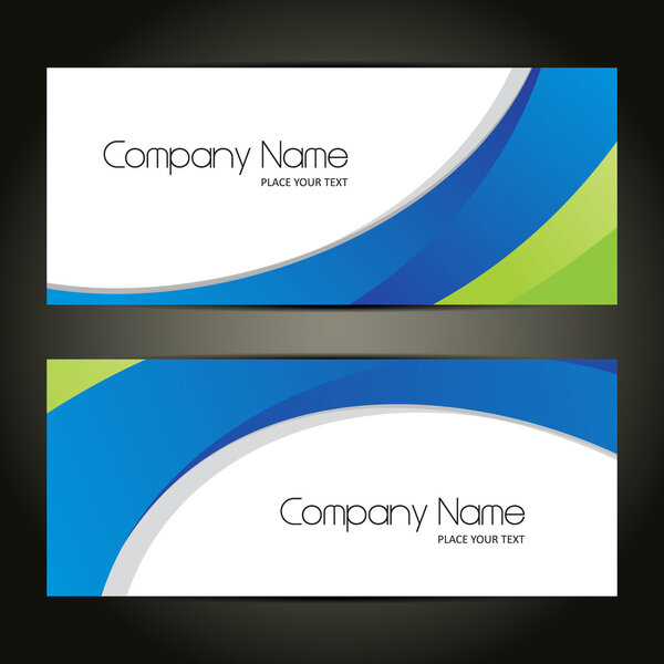 Beautiful Abstract Banner Set Design, Cover page design, Colorful waves.