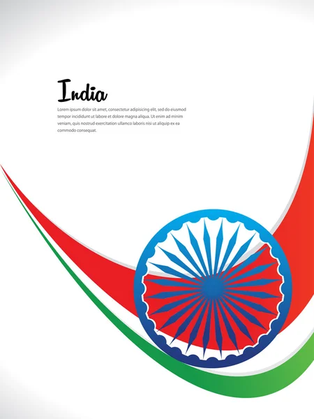 De dag van de onafhankelijkheid van India met de tricolor set flyer ontwerpen of ESP-header, EPS-10. 15 augustus, grunge, vlag — Stockvector