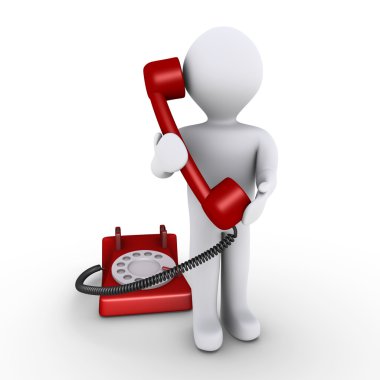 telefon ahizesi kişi düzenliyor