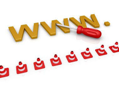 tamir edilecek Web sayfasıdır