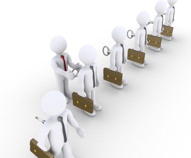 İşadamları kadar soluksuz