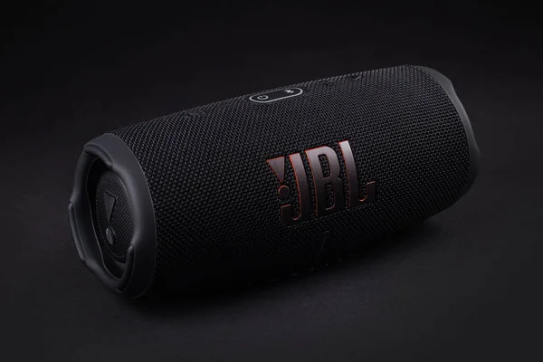 Dnioro Ucrania Enero 2022 Sistema Sonido Portátil Jbl Charge Que — Foto de Stock