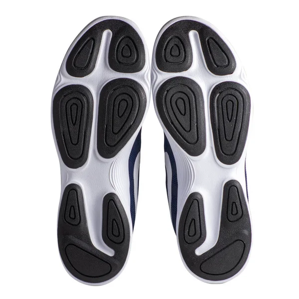 Beyaz arkaplanda ayakkabı tabanı..