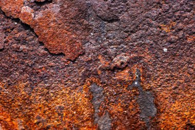 Grunge rusted metal texture. Rusty corrosion and oxidized background. Worn metallic iron rusty metal background.