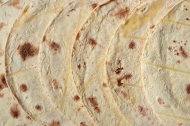 Sarı mısırlı taco kabuğunu kapat. doku.