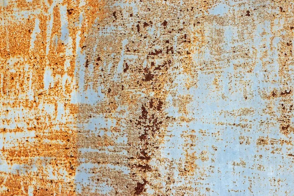 Paslı Arkaplan Dokusunda Eski Boyalı Duvar — Stok fotoğraf