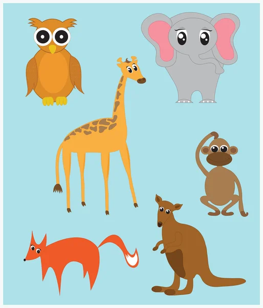 Sevimli hayvan koleksiyonu