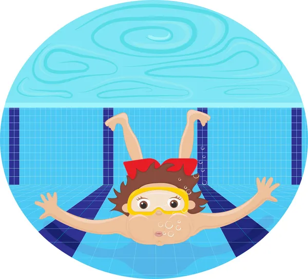 Swimming pool cartoon Vector Art Stock Images | Depositphotos
