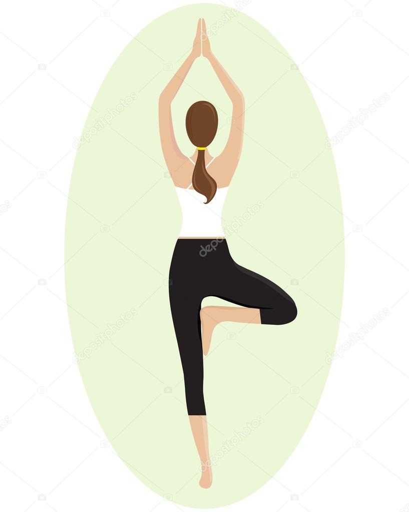 Woman Doing yoga