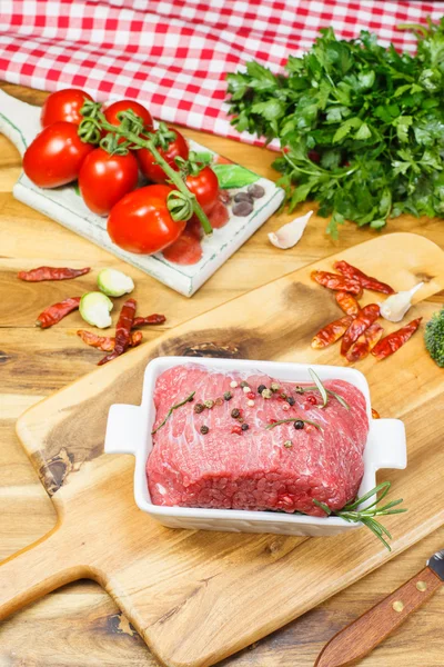 Carne cruda — Foto de Stock