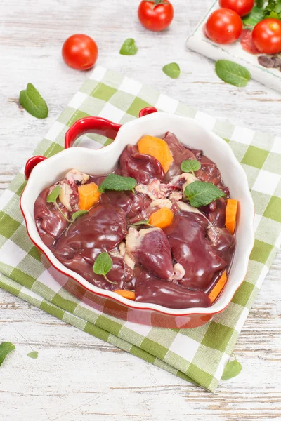 Chicken liver — Stock Photo, Image