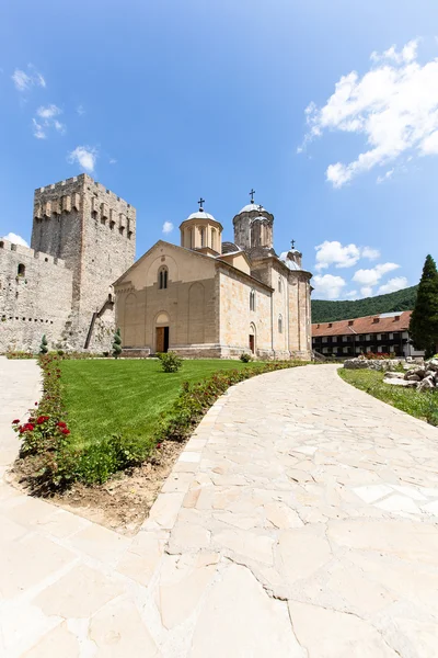 Monastero di Manasija — Foto Stock