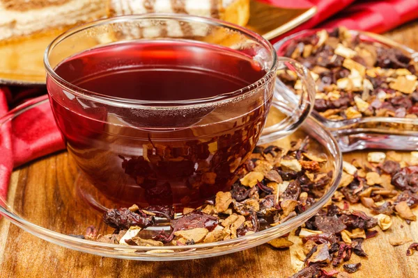 Cranberry tea — Stock Photo, Image