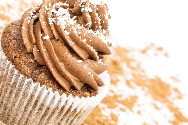 Chocolate cupcake — Stock Photo, Image