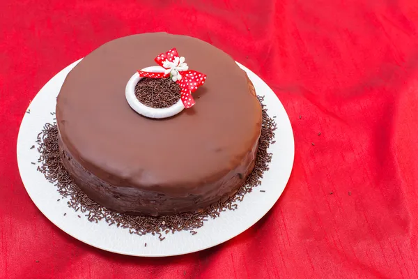 Torta sacher — Fotografia de Stock