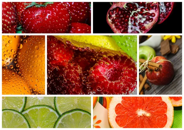 Collage de frutas —  Fotos de Stock