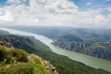 Donau in iron gate gorge