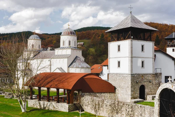 Monasterio Ortodoxo Serbio Mileseva Siglo Xiii Distrito Zlatibor Prijepolje Serbia —  Fotos de Stock