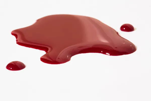 Puddle of blood — Stock Photo, Image