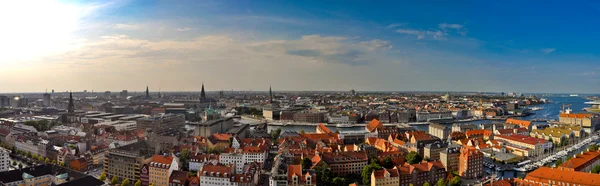 Kopenhagen panoramisch uitzicht Stockfoto