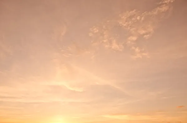 Fondo dorado al atardecer — Foto de Stock