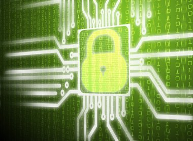 Güvenlik sistemini matris ekran