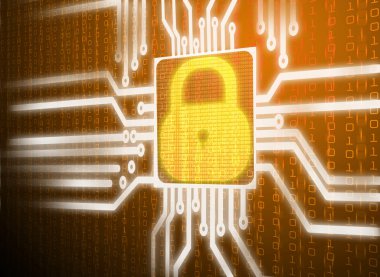 Güvenlik sistemini matris ekran