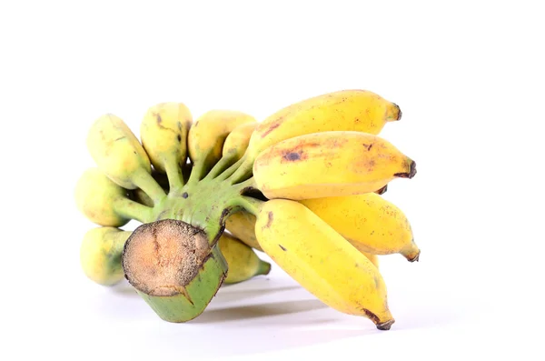 Pisang Awak (banana tropical) isolado — Fotografia de Stock