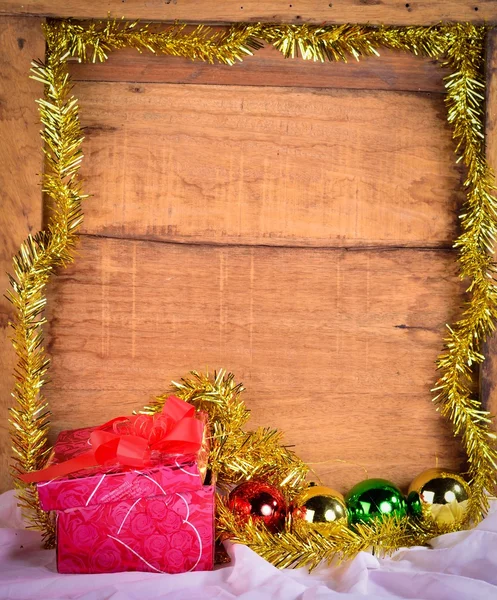 Christmas decoration frame — Stock Photo, Image