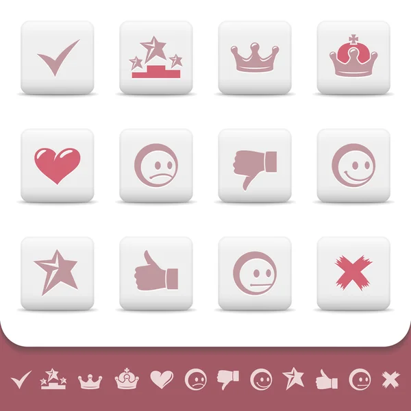 profesyonel web simgeler, düğmeler. vektör kümesi 3