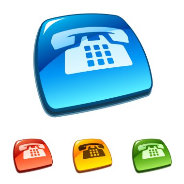 telefon simgesi web düğme Tarih