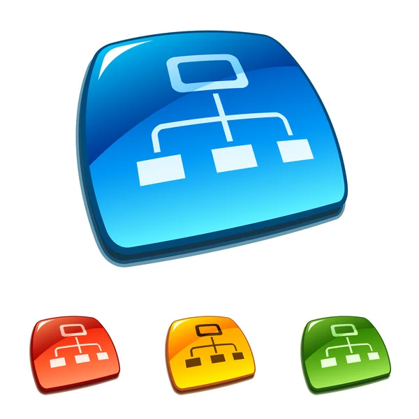 Sitemap web düğme simgesine