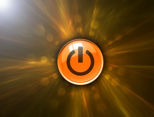 arka plan ve kırpma yoluyla güç düğmesi