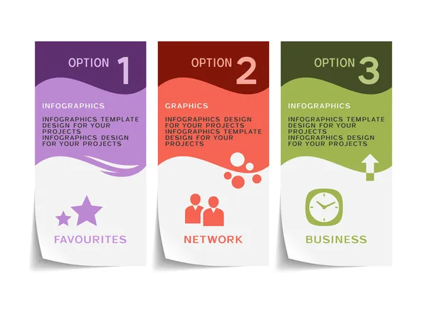 Infographic tasarımı ile kağıt el ilanları