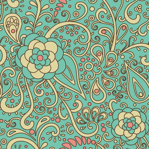 Floral-ornamental-pattern — Stock Photo, Image