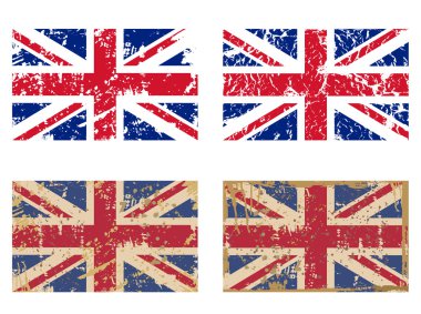 Büyük Britanya'nın bayrağı ayarlanmış