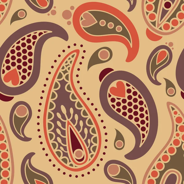 Paisley pürüzsüz desen