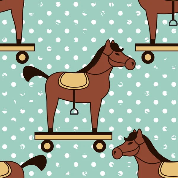 oyuncak atlar seamless modeli