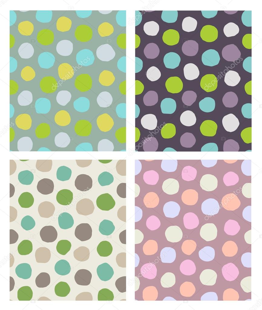 dots pattern set