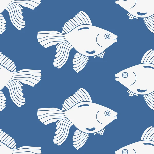 Fish pattern — Stock Vector