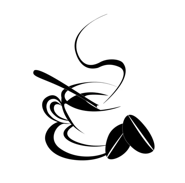 Кофе чашка Стоковая Иллюстрация