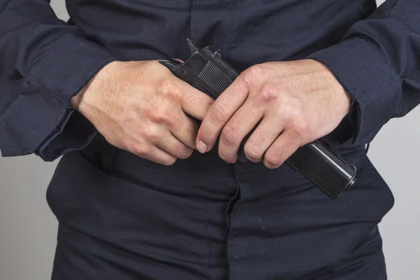 Pistola de policía — Foto de Stock