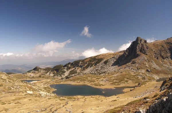 Seven Lakes Bulgaria- twin lake — Stock Photo, Image