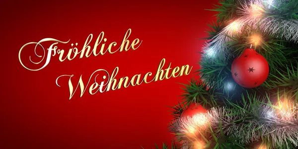 Buon Natale tedesco — Foto Stock