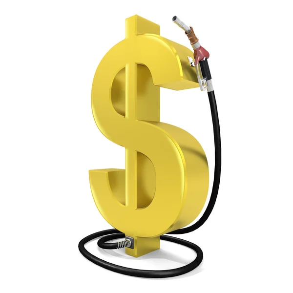 Dollar pump — Stock Photo, Image